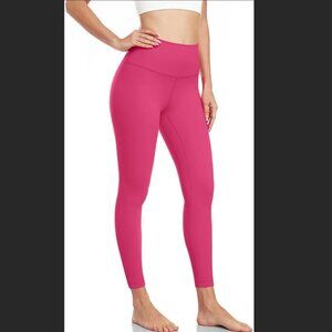 HeyNuts Essential Leggings, High Waisted Soft Pants Workout Athletic